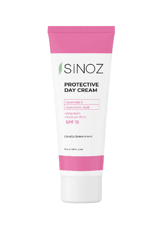 Sinoz Protective Day Cream SPF15 Moisturizing and Barrier-Supporting Skincare 50 ml (1.69 fl oz)