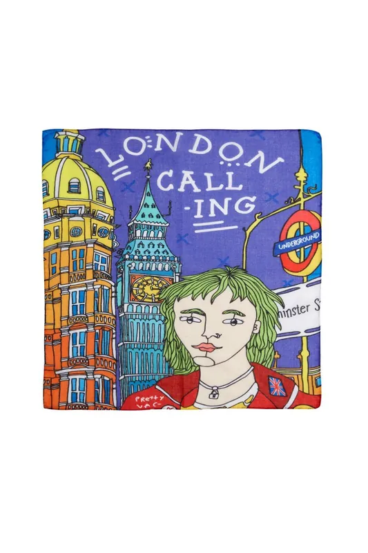 Ikigai City Series London Square 45X45 Bandana