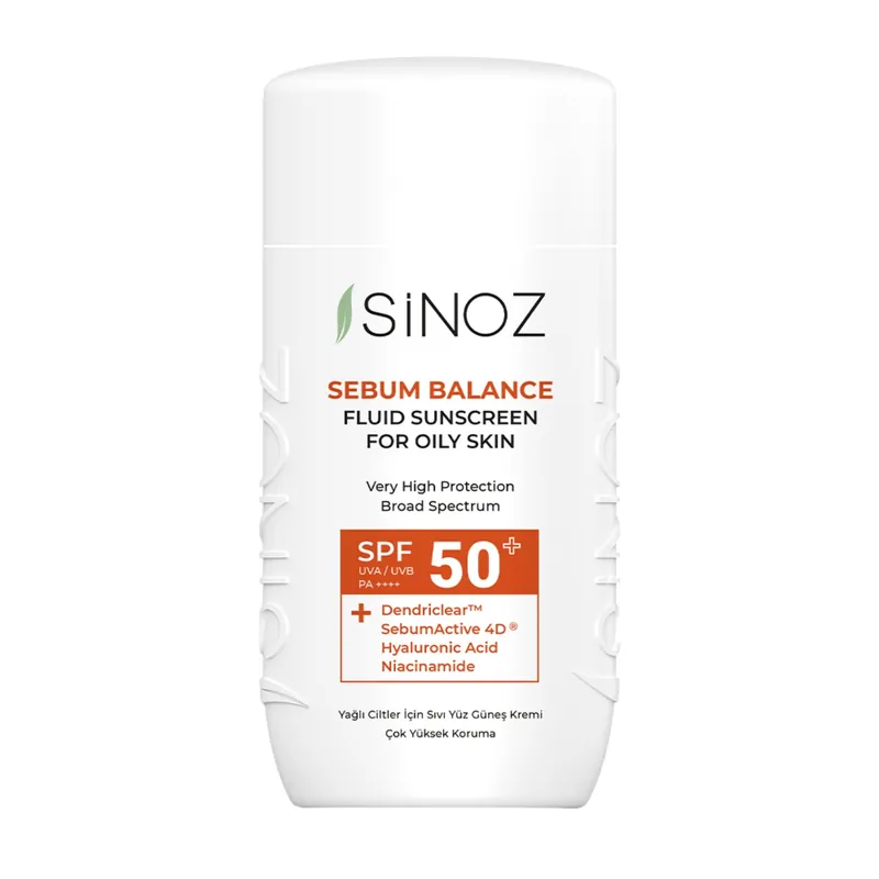 Sinoz Sebum Balance Fluid Sunscreen for Oily Skin SPF50+ / PA++++ 50ml (1.69 fl oz)