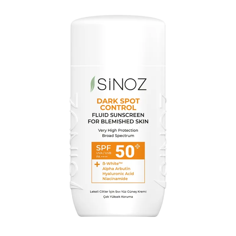 Sinoz Dark Spot Control Fluid Sunscreen for Blemished Skin SPF50+ PA++++ 50ml (1.69 fl oz)