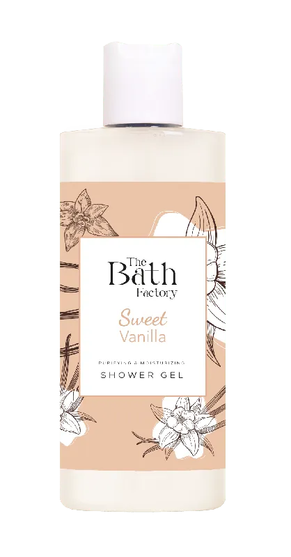 The Bath Factory Sweet Vanilla Shower Gel 400ml (13.53 fl oz)