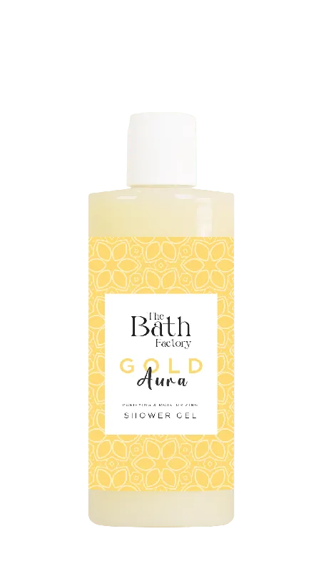 The Bath Factory Gold Aura Shower Gel 400ml (13.53 fl oz)