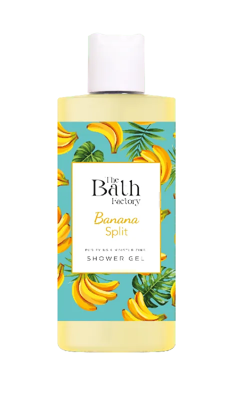 The Bath Factory Banana Split Shower Gel 400ml (13.53 fl oz)
