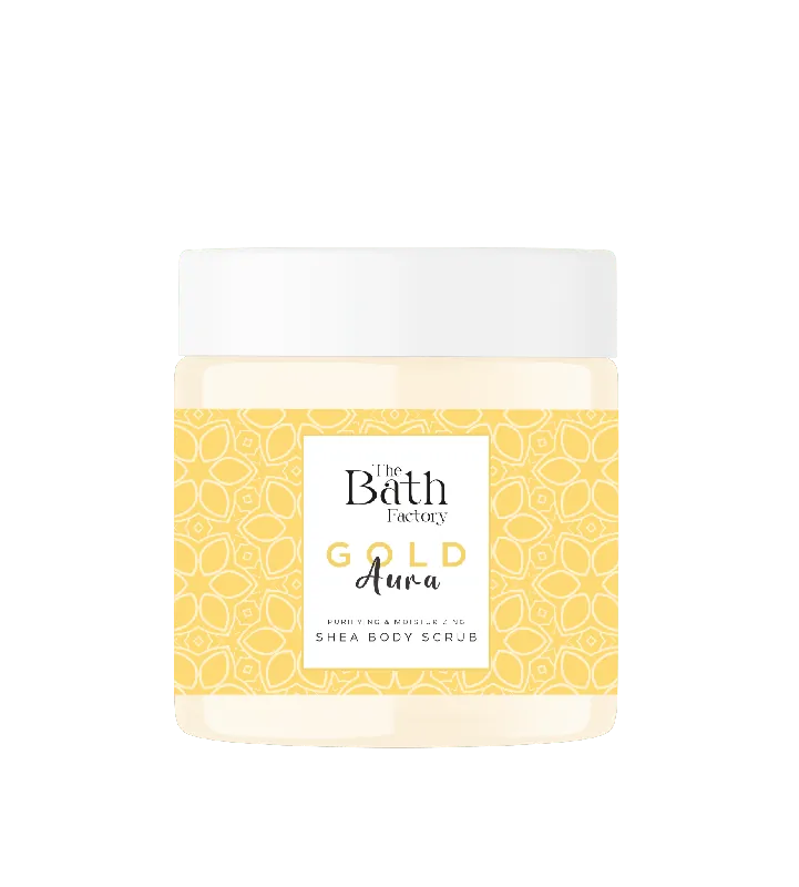 The Bath Factory Gold Aura Shea Scrub 300g (10.58 oz)