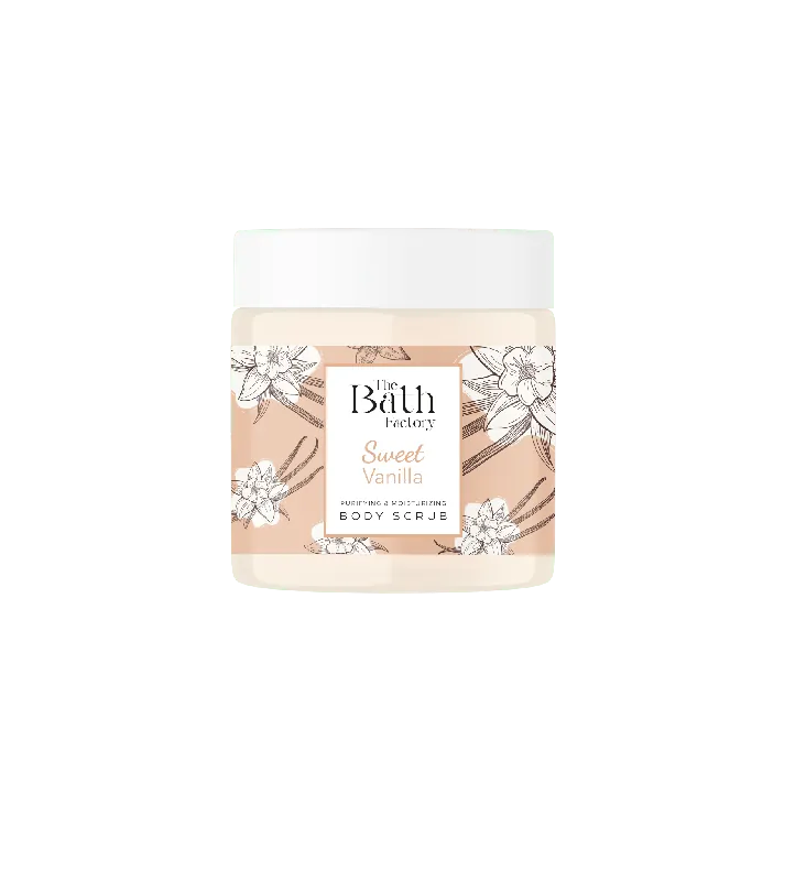 The Bath Factory Sweet Vanilia Shea Body Scrub 300g (10.58 oz)