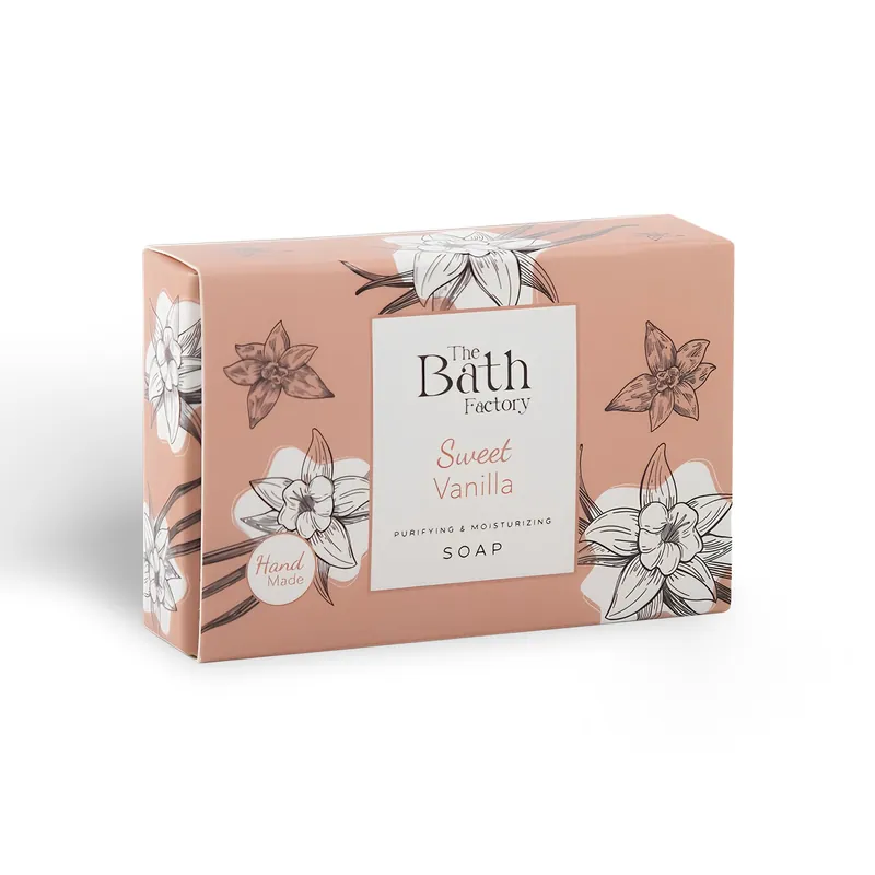 The Bath Factory Sweet Vanilla Soap Purifying and Mouisturizing 80g (2.82 oz)