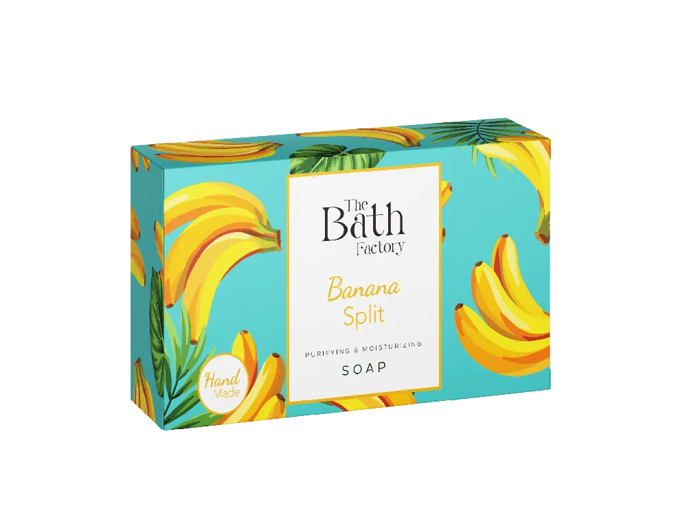 The Bath Factory Banana Split Soap Purifying and Mouisturizing 80g (2.82 oz)