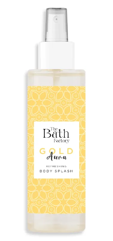 The Bath Factory Gold Aura Body Splash 200ml (6.76 fl oz)
