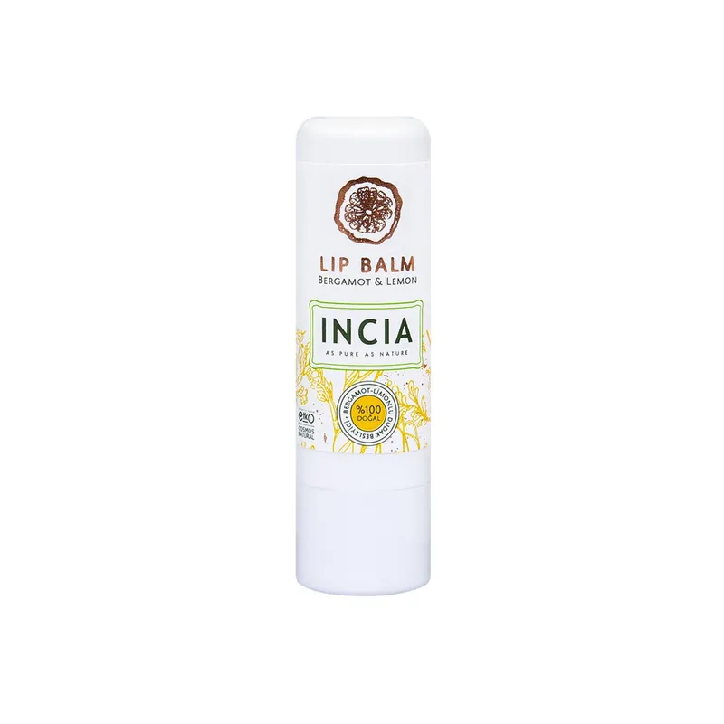 Incia Bergamot & Lemon 100% Natural Lip Balm 6g (0.21 oz)