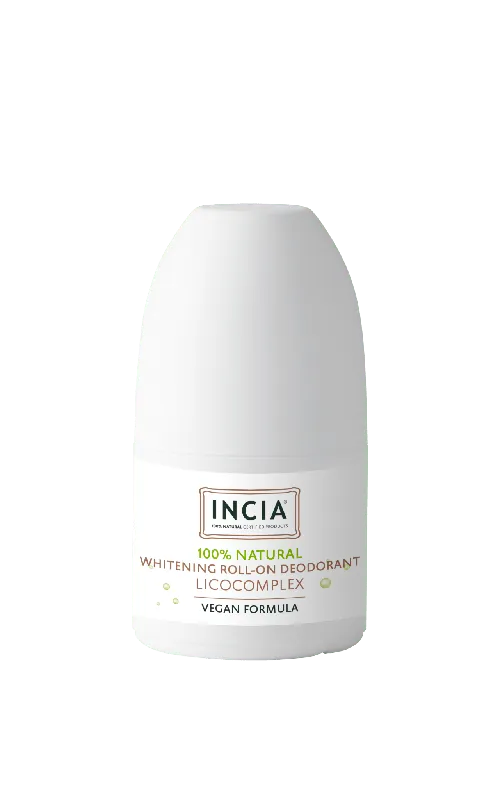 Incia 100% Natural Whitening Roll-On Deodorant 50ml (1.69 fl oz)