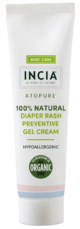 Incia Diaper Rash Preventive Gel Cream 100% Natural 60 ml (2.03 fl oz)