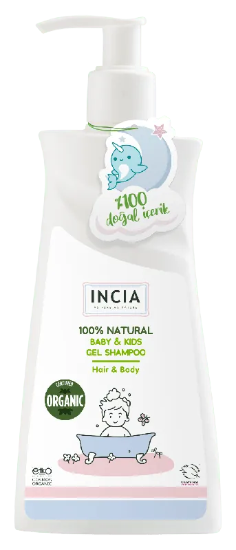 Incia Children‘s Gel Shampoo Lavender Scent 350 ml (11.83 fl oz)