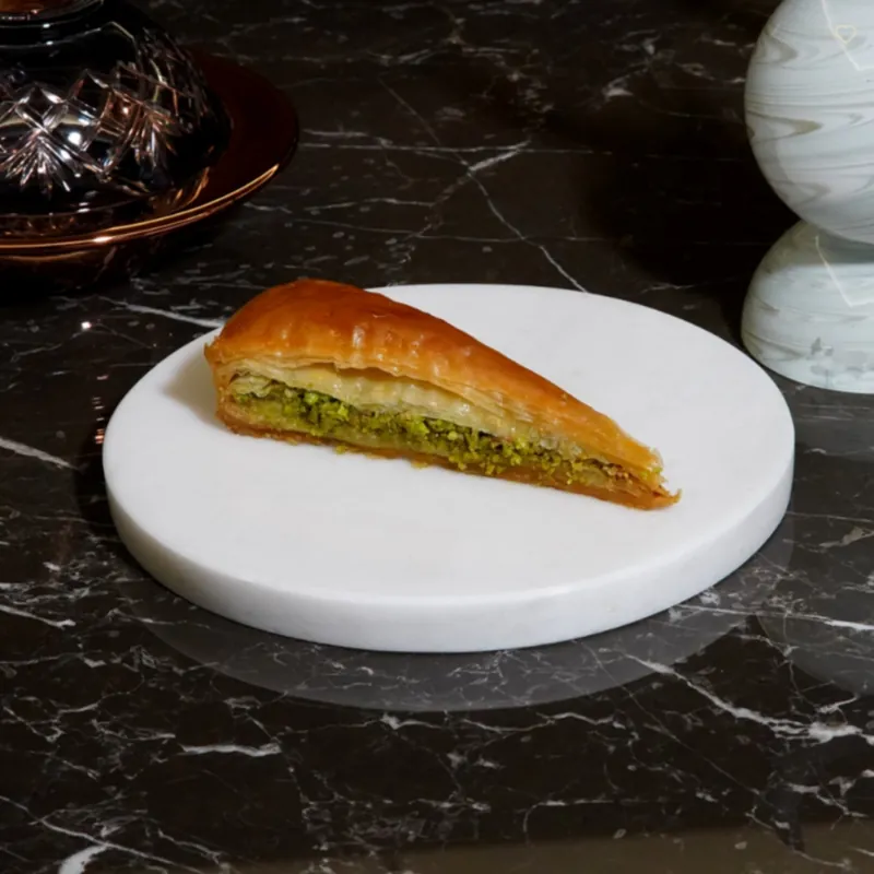 Koçak Famous Gaziantep Carrot Slice Baklava with Pistachio