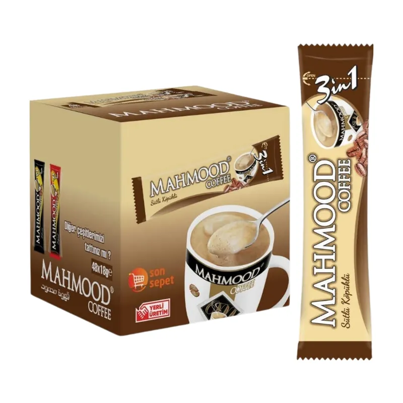 Mahmood Coffee Sticks 3-in-1 Milky Foam 48 x 18g