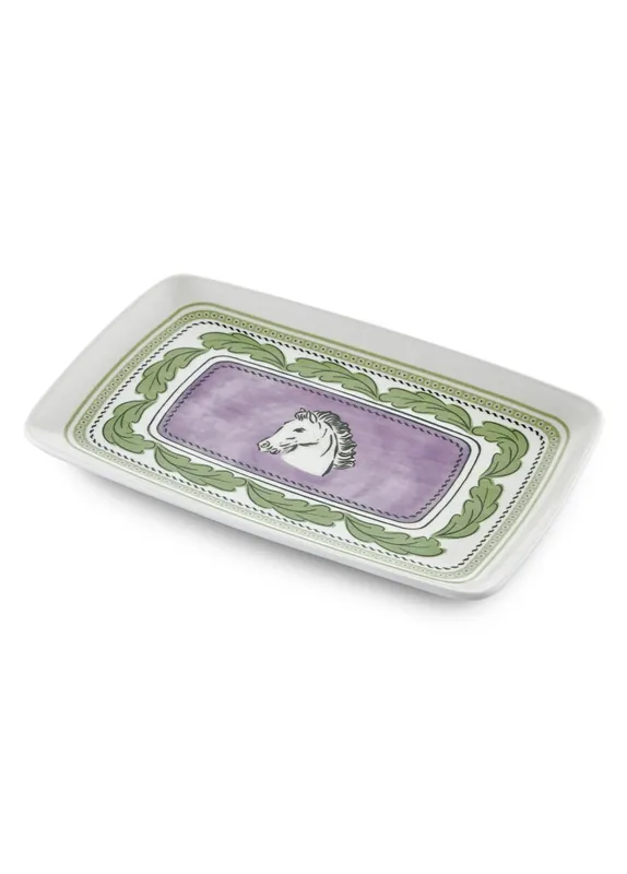 The Mia Provence Lavender Rectangular Service 34x25 cm PRC015