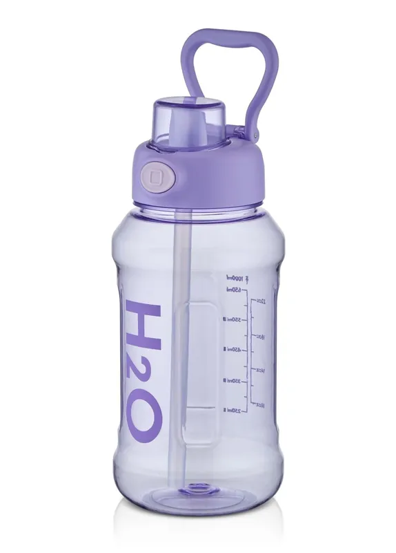 The Mia H2O Water Bottle Lilac 1000ml (33.82 fl oz) 76030
