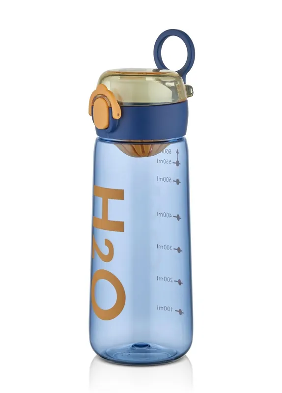 The Mia Detox Water Bottle Navy Blue 660ml (22.31 fl oz ) 76037