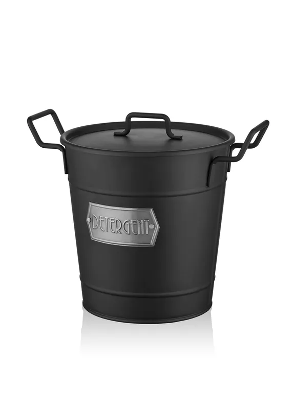The Mia Detergent Storage Container Black MGL0031