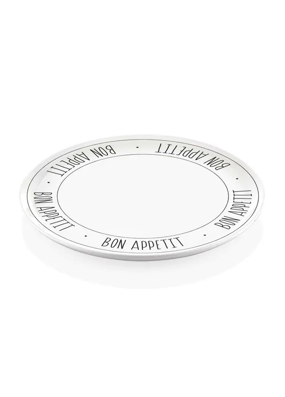 The Mia Daily Tunes Serving Plate 30 cm Modern & Durable Ceramic Tableware