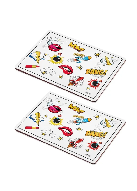 The Mia Popart American Serving Set of 2