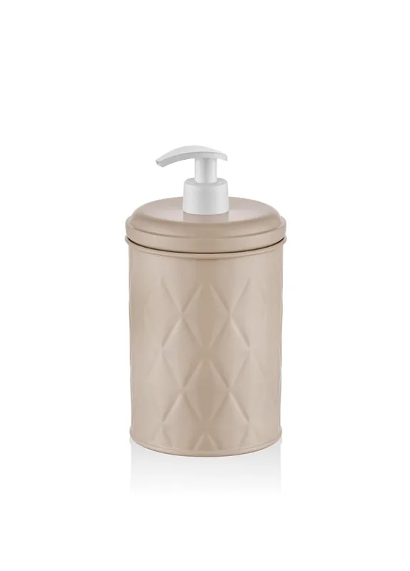 The Mia Prism Liquid Soap Dispenser Caramel 500 ml