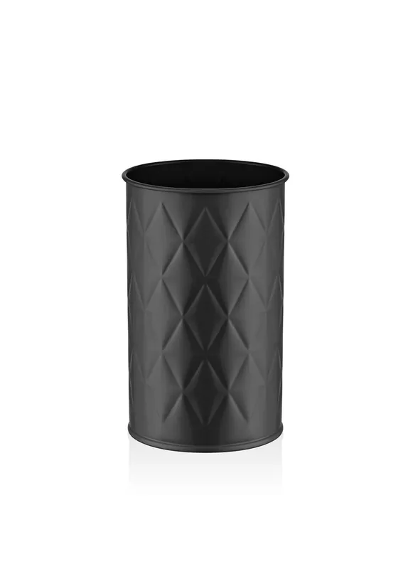 The Mia Prism Cutlery Holder Black 17x11 cm
