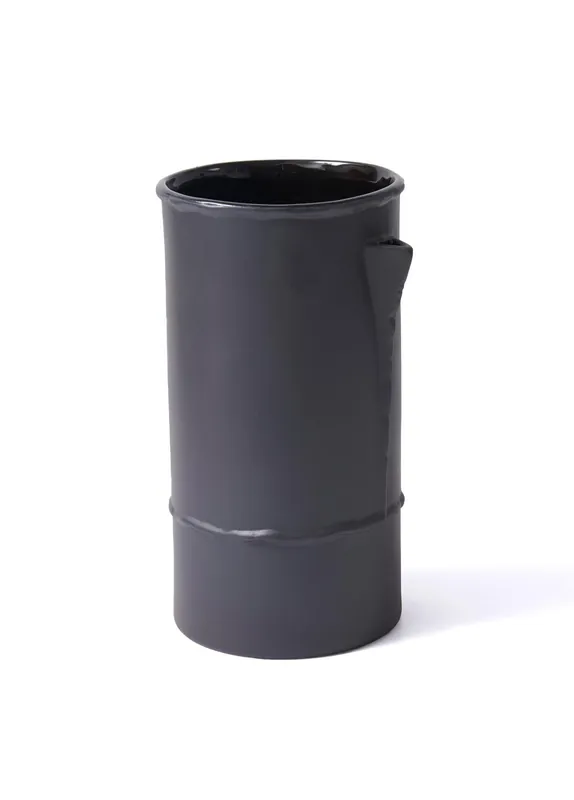 The Mia Licia Ceramic Vase Black 19x16x31 cm