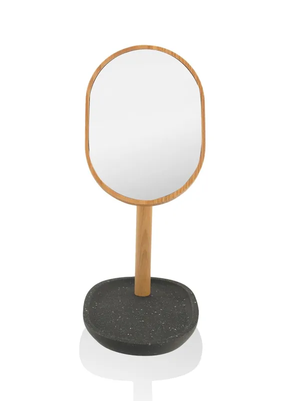 The Mia Acacia Make-up Mirror 17x11x24 cm