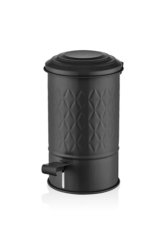 The Mia Prism Kitchen Trash Can Black 24L ( 811.54 fl oz)