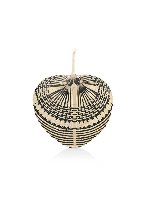 The Mia Decorative Bamboo Wall Decor Black 2x29x39 cm