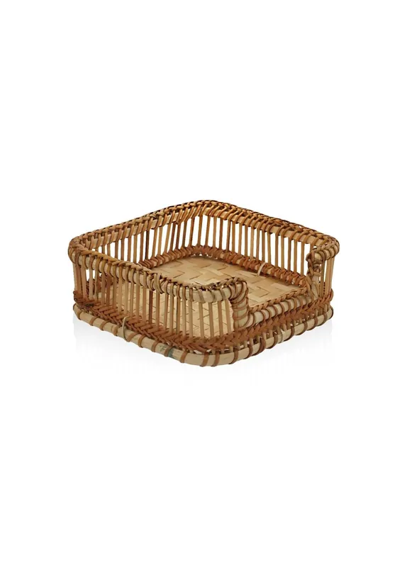 The Mia Bamboo Napkin Holder Natural 18x4x6 cm