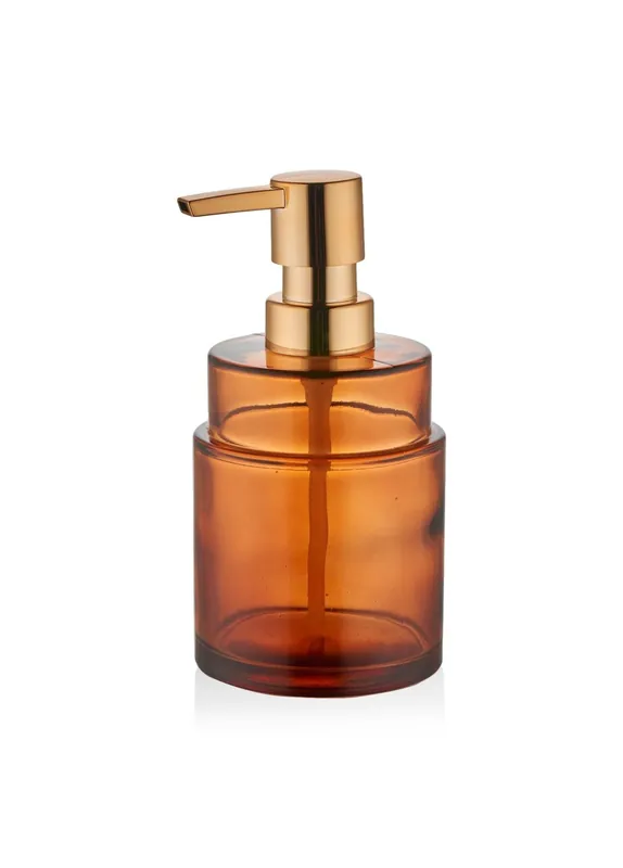 The Mia Jabonera Liquid Soap Dispenser Amber 330ml (11.16 fl oz)