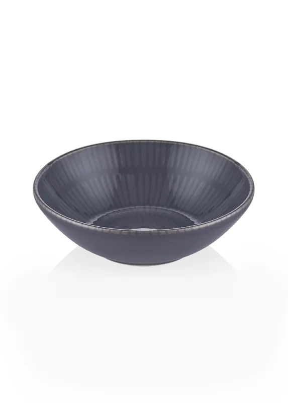 The Mia Noon Bowl Set of 6 Gray 15 cm