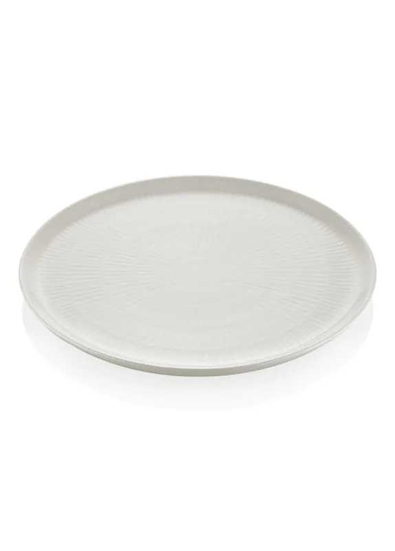 The Mia Noon Serving Plate Cream 30 Cm