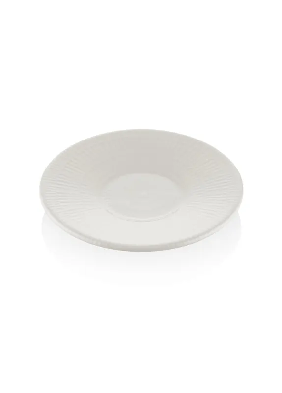 The Mia Noon Tea Plate Set of 6 Cream 13 cm