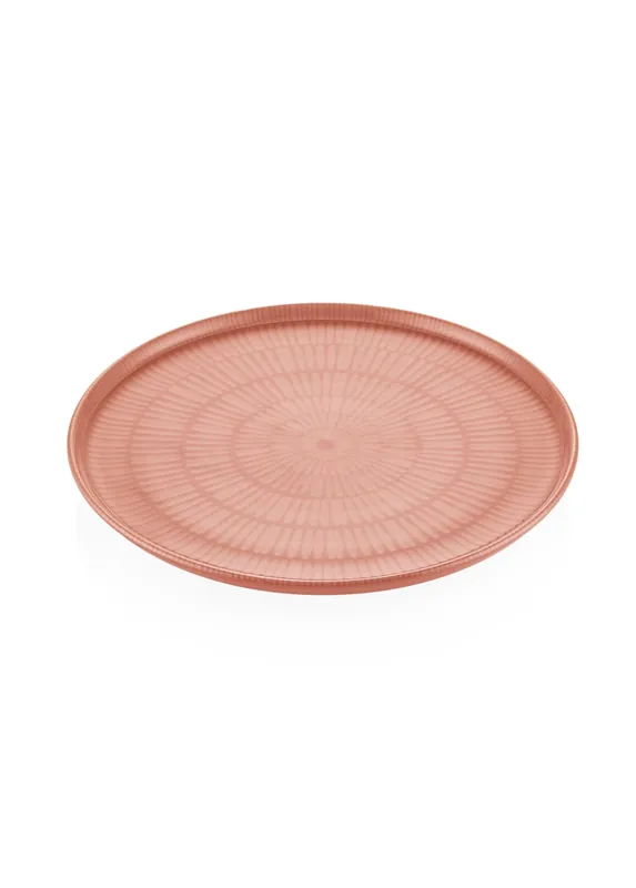 The Mia Noon Serving Plate Set of 6 Salmon 26 cm