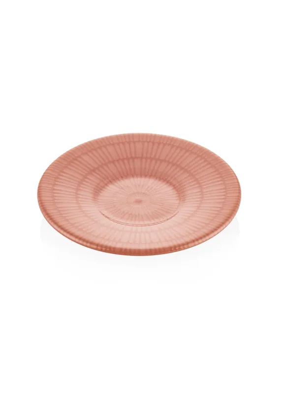 The Mia Noon Tea Plate Set of 6 Salmon 13 cm