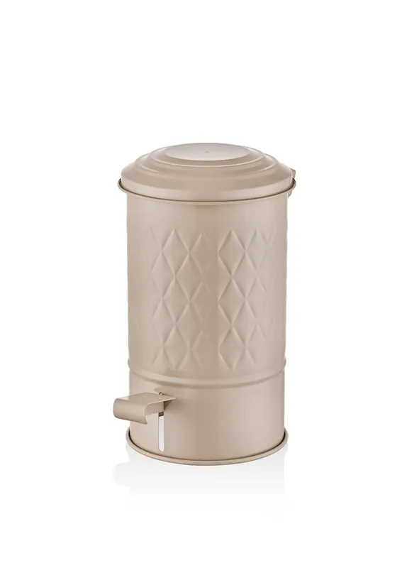 The Mia Prism Trash Can Bathroom Caramel 5L (169.07 fl oz)