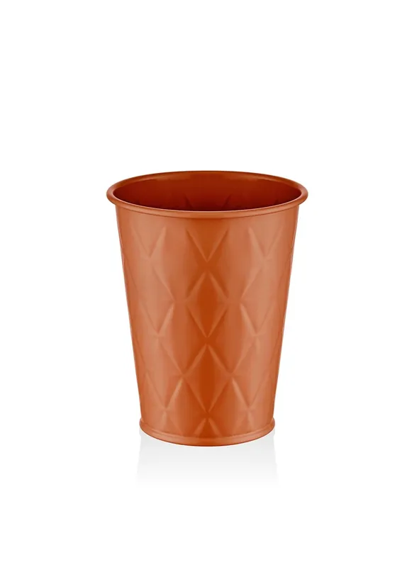 The Mia Prism Popcorn Bowl Terracota 16x 12 x 12 cm.