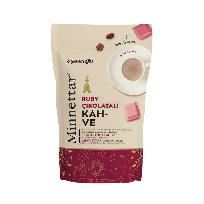 Şekeroğlu Minnettar Ruby Chocolate Coffee 165g (5.82 oz)
