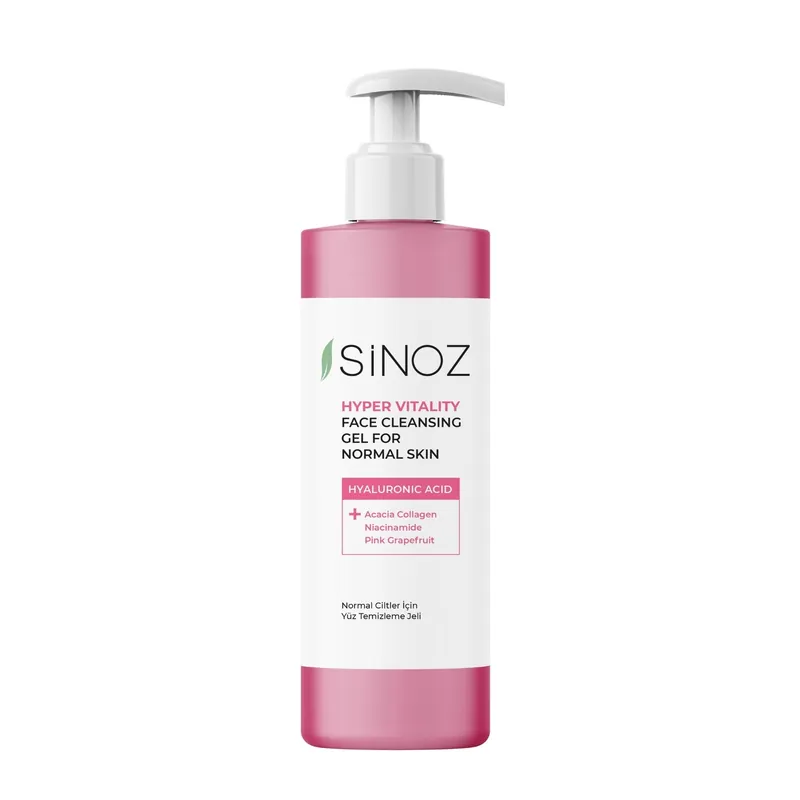 Sinoz Hyper Vitality Facial Cleansing Gel for Normal Skin 400ml (13.53 fl oz)