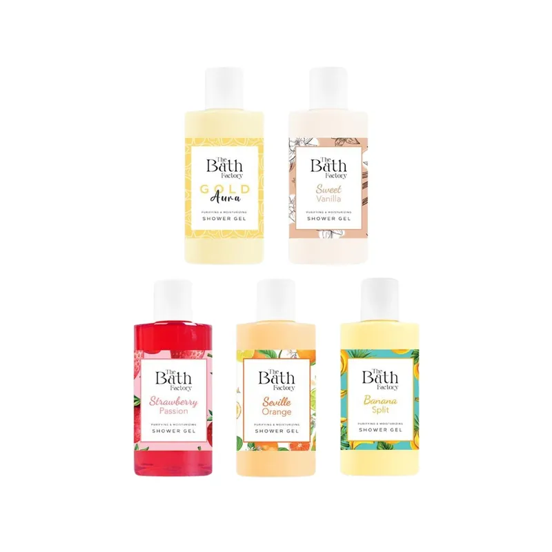 The Bath Factory Shower Gel Set 5 x 50 ml (8.45 fl oz)