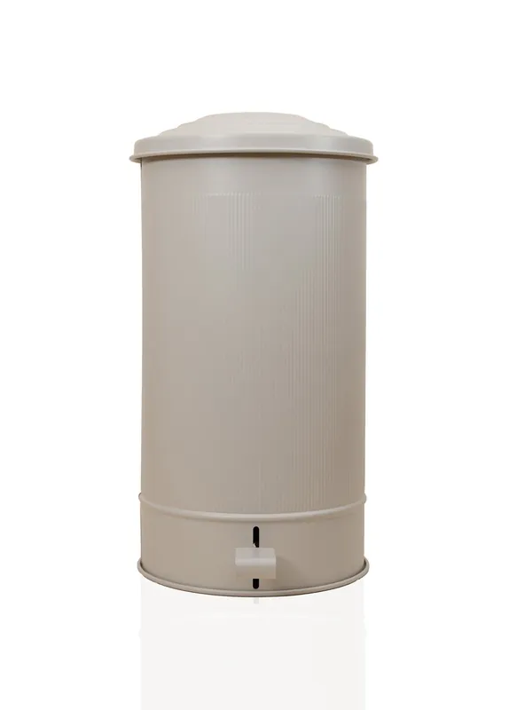 The Mia Stripe Kitchen Trash Can Beige 24L ( 811.54 fl oz)