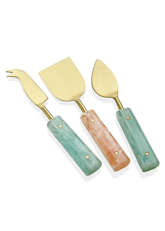 Duo Cheese Serving Set, 3 Pieces – Elegant and Durable Cheese Knives
