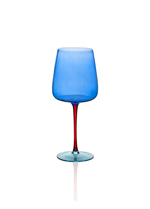 The Mia Wine Glass Blue 500ml (16.91 fl oz)