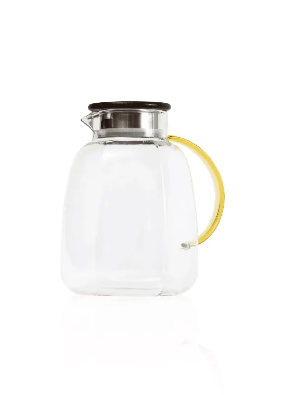 The Mia Wooden Glass Jug 2000ml (67.63 fl oz)