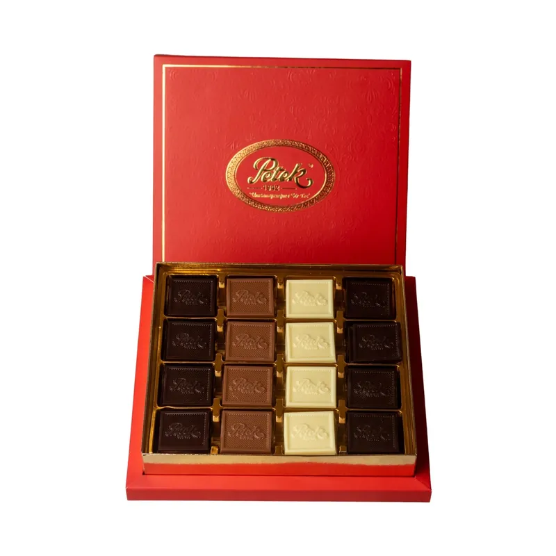 Petek 1942 Madlen Chocolate Premium Dark, Milk, and White Chocolate 400g (14.11 oz)