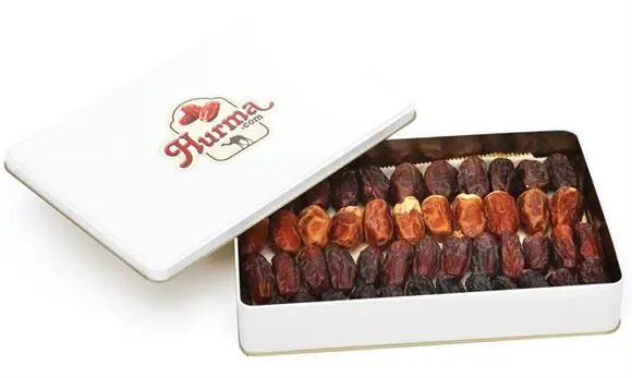 Mixed Premium Dates Gift Box Mebrum Sugay Safavi Hudri 595g (20.98 oz)