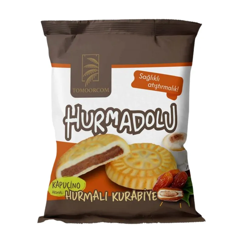 Soft Biscuits with %100 Date Paste Cappuccino Flavored 30g x 24