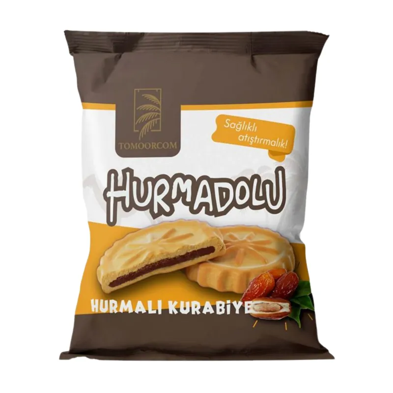 Soft Biscuits with %100 Date Paste Filling 30g x 24